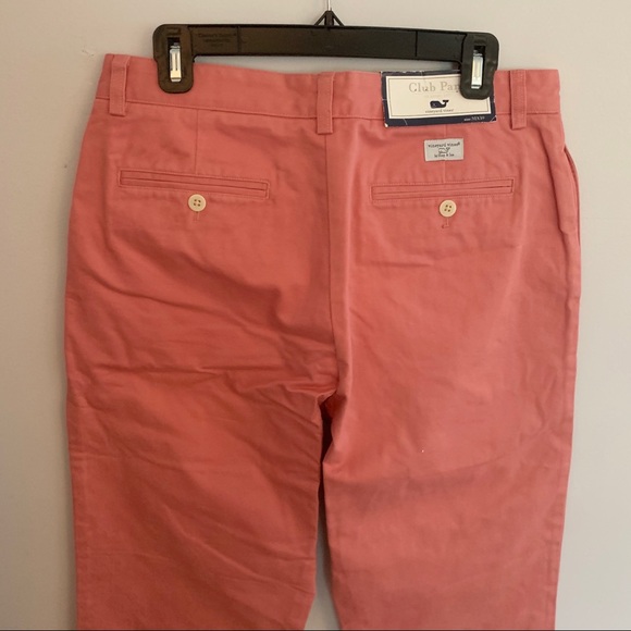 NWT Vineyard Vines Men’s Club Pant Jetty Red - Picture 6 of 6